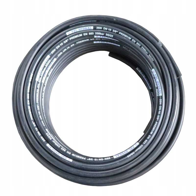 Hidraulinė žarna dn10 presavimui su 2 pynėmis