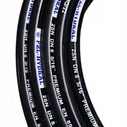 Hidraulinė žarna presavimui dn08 su 2 pynėmis