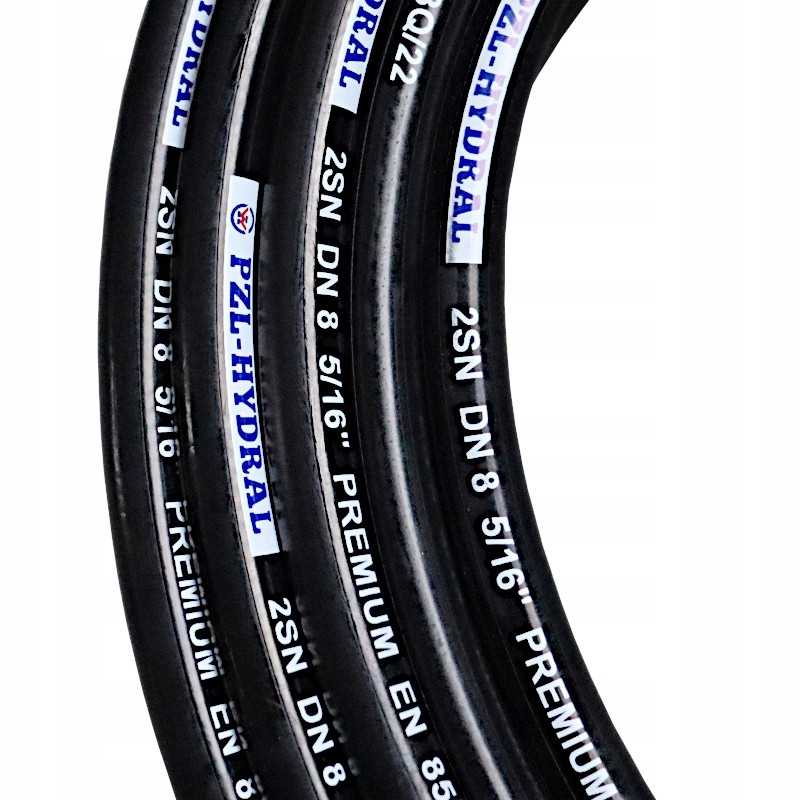 Hidraulinė žarna presavimui dn08 su 2 pynėmis