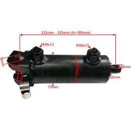 Hidraulinio cilindro pavaros stūmoklis 63x32 eiga 100