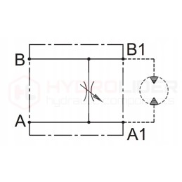 Vožtuvas BMR variklis 1 2 60l 210bar BVR1201 hidrolideris