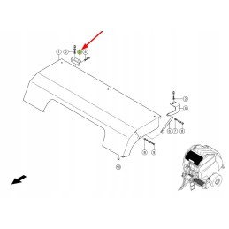 754557 0 dangtelio tvirtinimo vyriai 100 x 60 x 2 mm