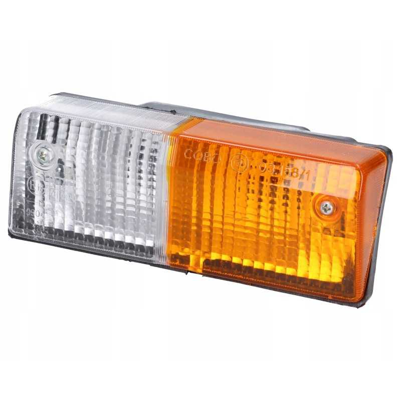 Kairysis priekinis žibintas Cobo Case Fiat traktoriaus