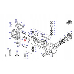 385300020310 priekinė polo įvorė 40 x 45 x 34