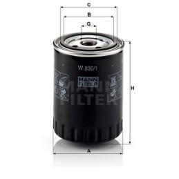 Vw golf 3 iii 1 9tdi 90km ahu mann filtrų komplektas