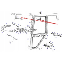 X800420491000 durų dujų pavara