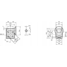 Galinga 80b5 ir 25 elektrinių variklių pavara