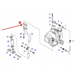 F926200210190 turbokompresoriaus tarpiklis