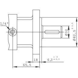 BMS400 SMS400 400cm3 orbitinis hidraulinis variklis