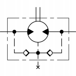 BMS400 SMS400 400cm3 orbitinis hidraulinis variklis