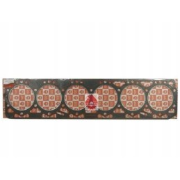 Galvutės tarpiklis silikonas 6 cilindrai 2 skylės C 385