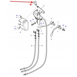 Va358146 valdymo svirties trosas