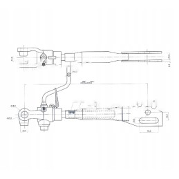 Dešinioji pakaba su švaistikliu, komplektuojama c 360 46650110