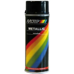 Metalinis juodas lakas 400 ml