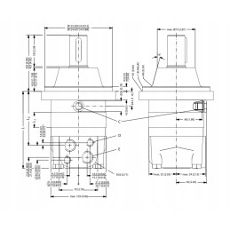 Galingas omsw smsw 315 hidraulinis variklis