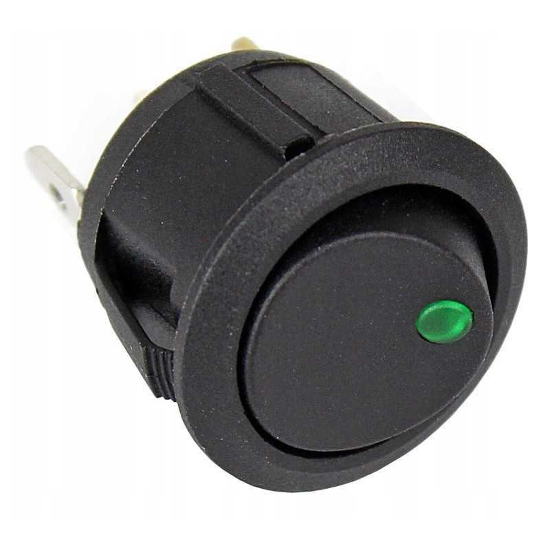 Universalus jungiklis žalias 20a LED