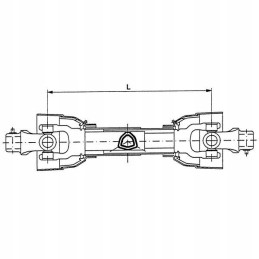 Pto20y21t560gp kardaninio veleno serija 20 l 560 270 nm