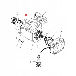 Formuota tarpinė mf 816940010010 originali