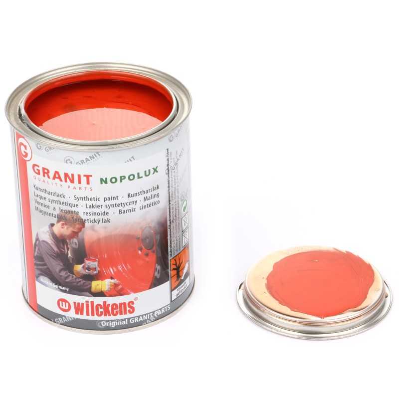 Renault traktoriaus dažymas oranžine spalva 1l Wilckens