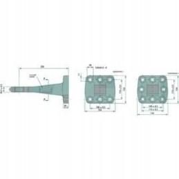 Prikabinimo kilpa oe 40 mm 220890021