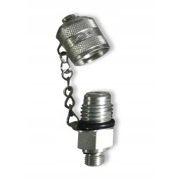 Matavimo jungtis m16x2 m10x1 su kištuku