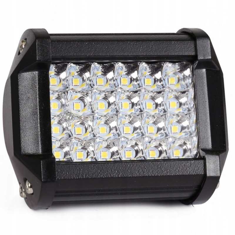 LED darbo lempa 72w 12 24v halogeninis prožektorius