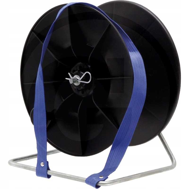 Plastikinė vyniojama ritė su stabiliu būgnu