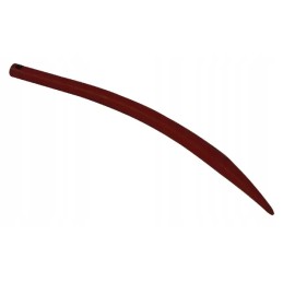 Krautuvo fiksatorius sulenktas, uždarantis apvalų profilį