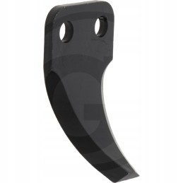 Peilis sulenktas 5 mm