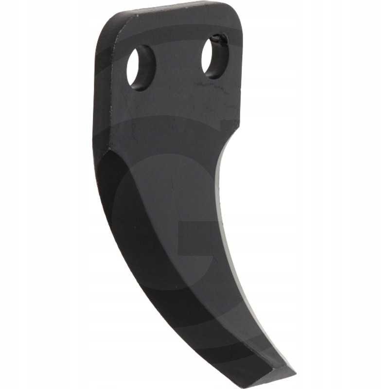 Peilis sulenktas 5 mm