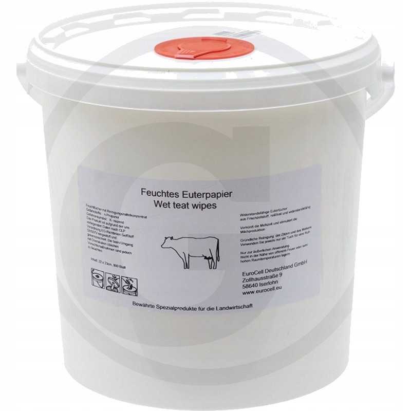 Pakaitinis popierius šlapiam valymui 800 lapų