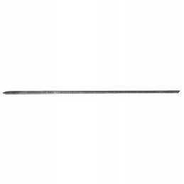 Horizontinis cinkuotas kuolas 1000 mm su 3 tvirtinimo varžtais