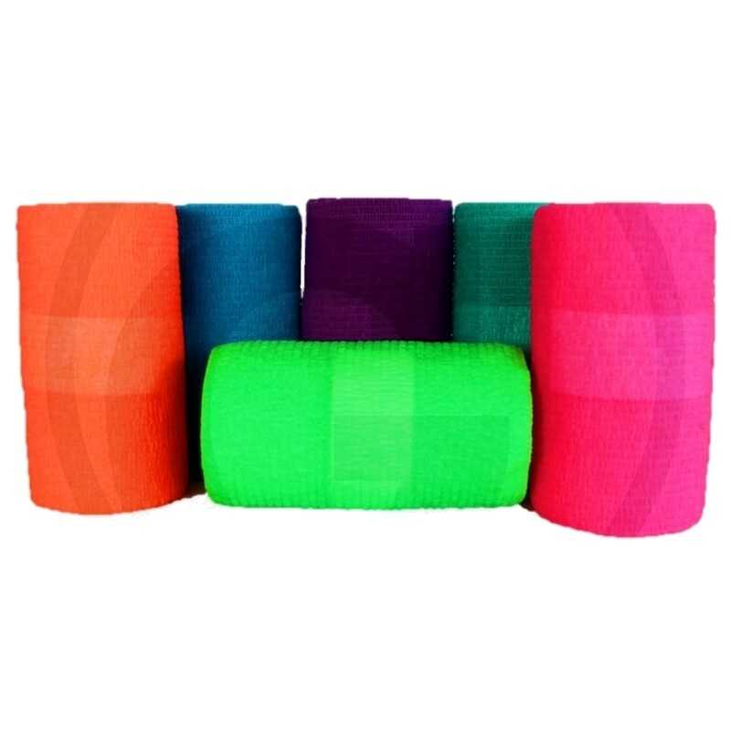 Horizontiniai neoniniai tvarsčiai 10cmx4m lengvas pritaikymas