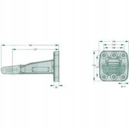 Grąžulo kilpa su apykakle oe 50mm 110x100 3t iso 200