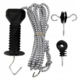 Vartų rankenų rinkinys e line 3 6m lankstus priekis