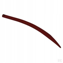 Krautuvo fiksatorius sulenktas, uždarantis apvalų profilį