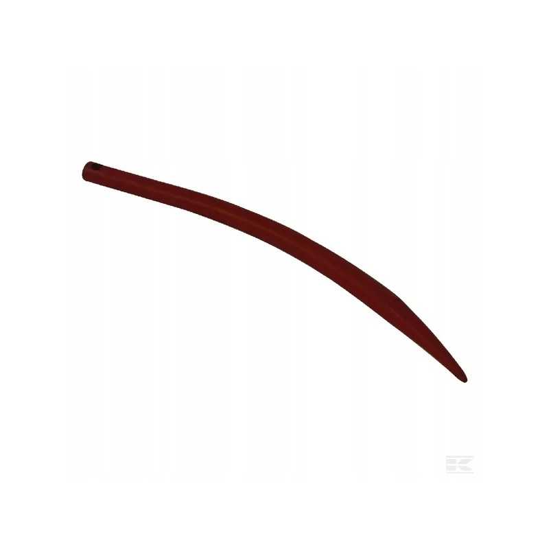 Krautuvo fiksatorius sulenktas, uždarantis apvalų profilį