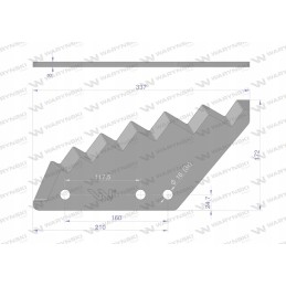 Pašarų vagono peilį naudoja Kuhn Warynski