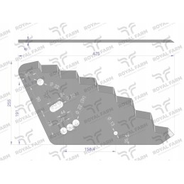 Tiekimo vagono ašmenis galima naudoti su Mayer Standard Royal