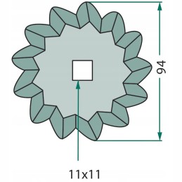 Tiekimo vagono peilis 527527288