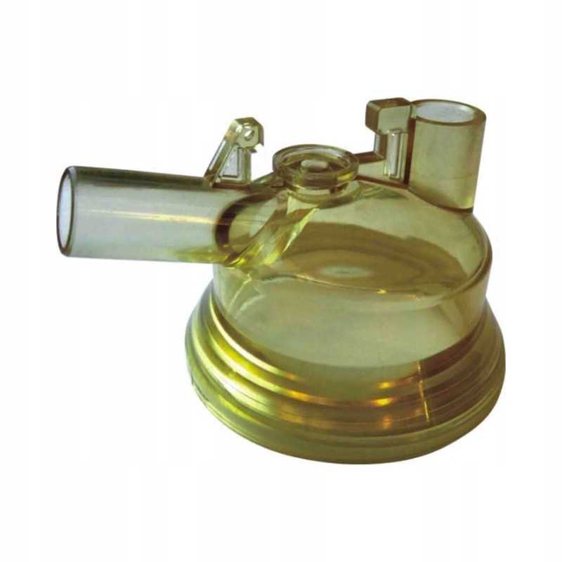 Apatinis kolektoriaus korpusas 150ml hcc mc1 juodas viršus