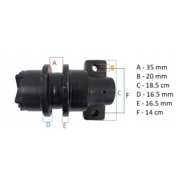 Atraminis ritininis dėklas cx210 cx225 cx235 cx240 sh200 jcb js220 js200