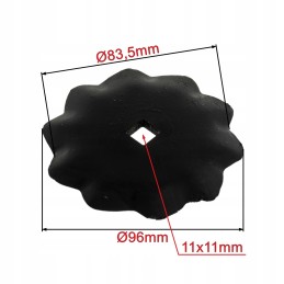 Pašarų vagono pjovimo peilis Seko Luclar MWS