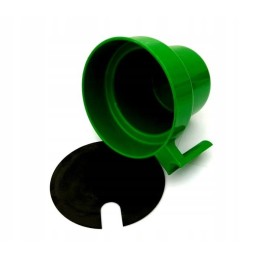 Alfa puodelio pirminis tiektuvas, žalias, skirtas melžimo aparatams