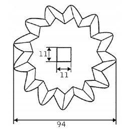 Universalus pašarų vagono peilis