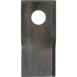 Kairysis rotacinis vejapjovės peilis 106x49x4 mm skylė oe