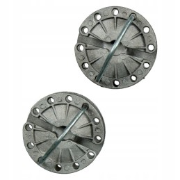 Fiksuotas tvoros vielos įtempiklis su bloko laikikliu