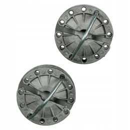 Fiksuotas tvoros vielos įtempiklis su bloko laikikliu