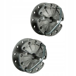 Fiksuotas tvoros vielos įtempiklis su bloko laikikliu