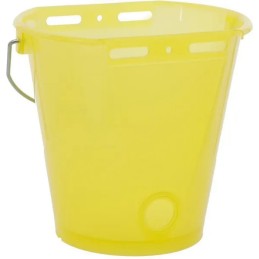 Maitinimo kibiras, geltonas, skaidrus, 8 l